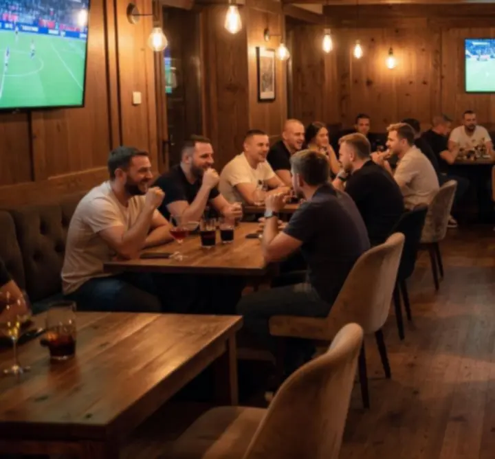 Klimatyczne wnętrze baru STACKLURE