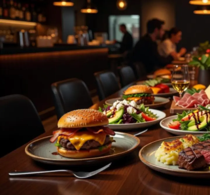 Autorskie dania STACKLURE serwowane w klimatycznym barze