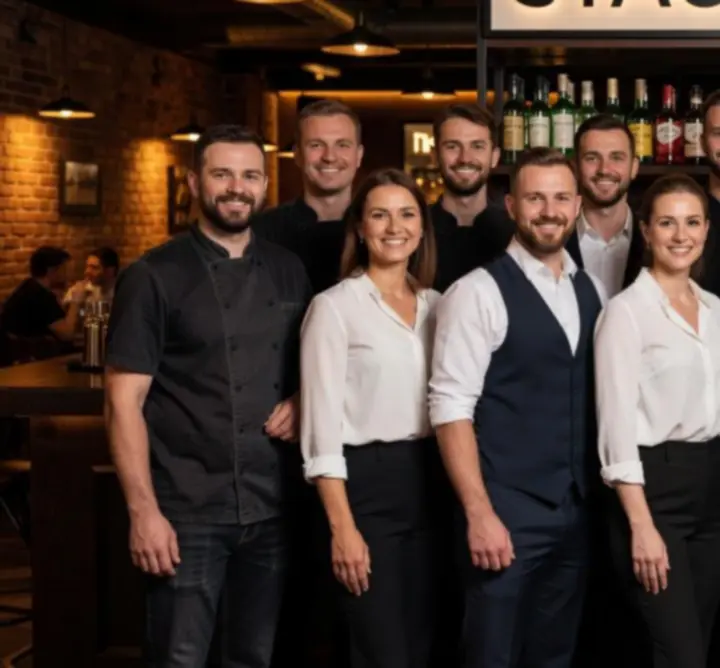 Zespół STACKLURE – kucharze, barmani i obsługa